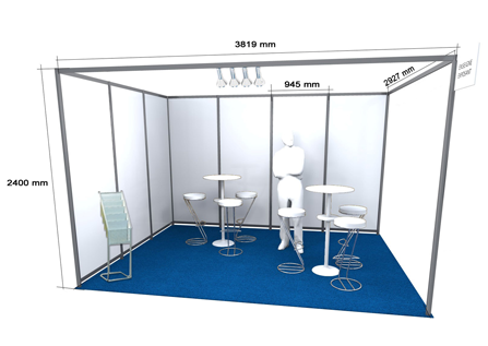 Stand of 12 m²