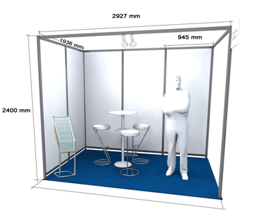Stand of 6 m²